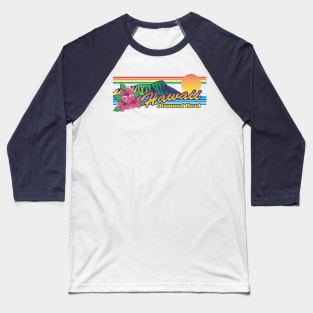 Hawaii Diamond Head Baseball T-Shirt